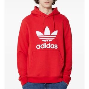 S22. Adidas Men's Bold Red Hoodie